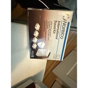 Norelco Travelcare AC International Converter & Adapter Travel Kit with case